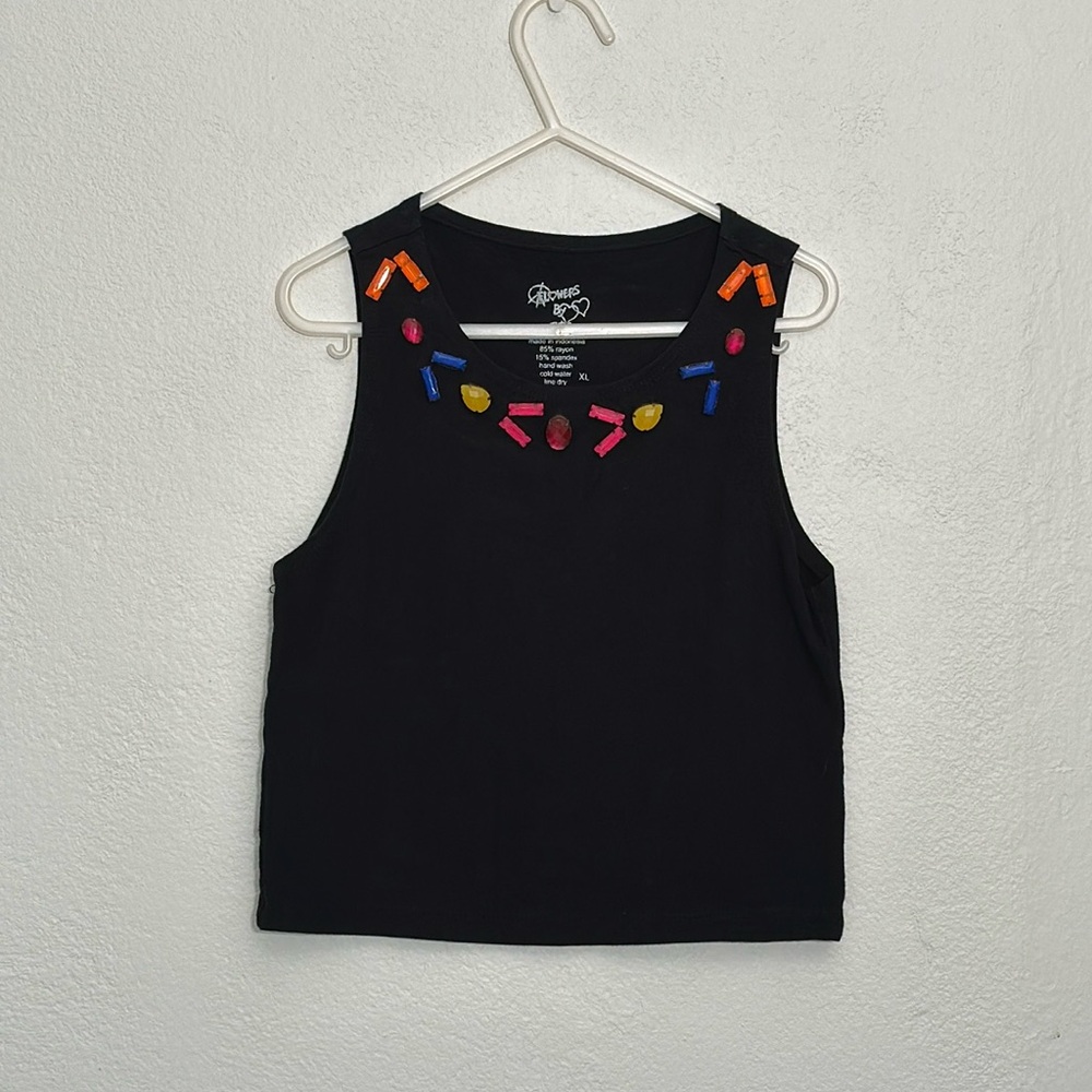 Two-piece fun set for girls, great for a neon birthday party!